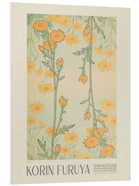 Foam board print Floral Design 297, Shin-bijutsukai, 1902