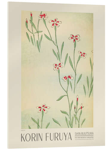 Acrylglasbild Florales Design 294, Shin-bijutsukai, 1902