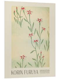 Foam board print Floral Design 294, Shin-bijutsukai, 1902