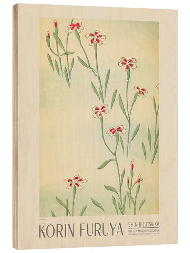 Wood print Floral Design 294, Shin-bijutsukai, 1902