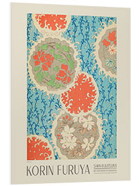 Foam board print Floral Design 95, Shin-bijutsukai, 1902