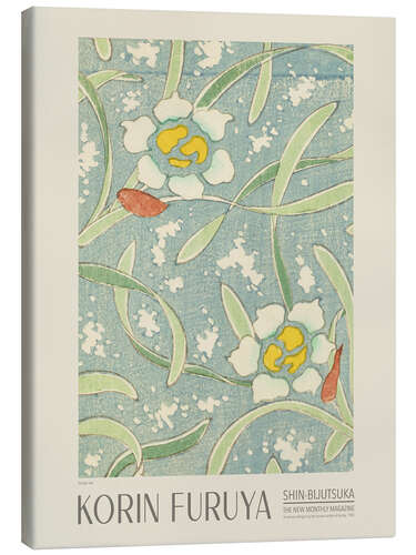 Stampa su tela Floral Design 244, Shin-bijutsukai, 1902