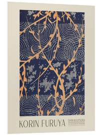 Foam board print Floral Design 239, Shin-bijutsukai, 1902