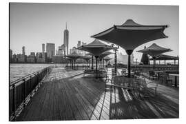 Tableau en aluminium Lower Manhattan Skyline