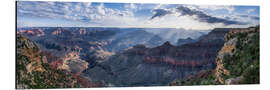 Alubild Sonnenaufgang am Mather Point, USA