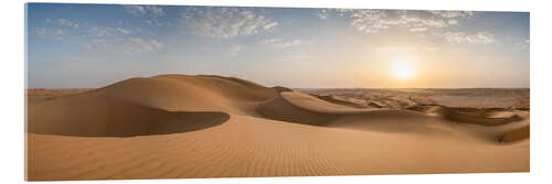 Acrylic print Rub Al Khali Desert, Abu Dhabi