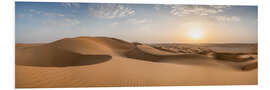 Foam board print Rub Al Khali Desert, Abu Dhabi