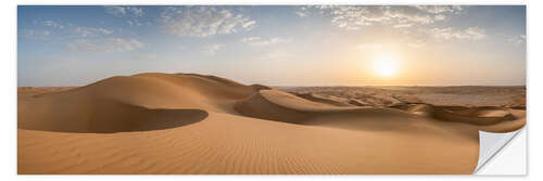 Vinilo para la pared Rub Al Khali Desert, Abu Dhabi