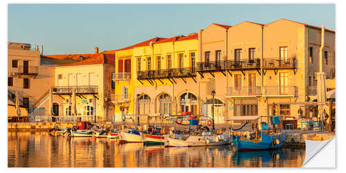 Selvklebende plakat Venetian Port in the Morning