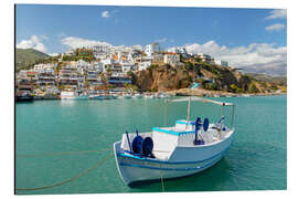Magnettafel Fischerboot auf Kreta