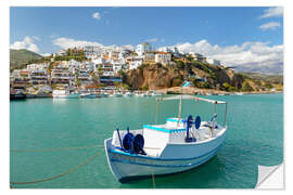 Wall sticker Fishing Boat in Crete