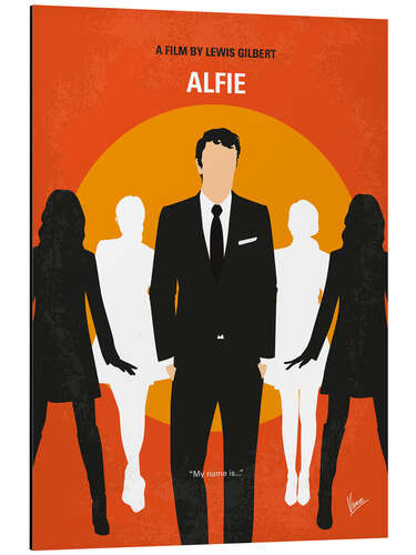 Aluminium print Alfie