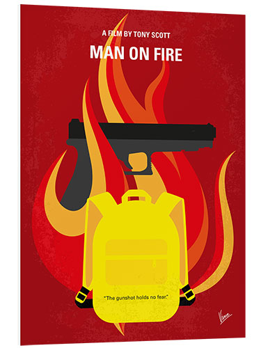 Stampa su PVC Man on Fire