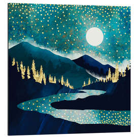 Magnettafel Funkelnde Sommersterne