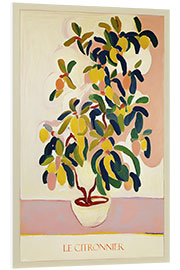 Foam board print The Lemon Tree