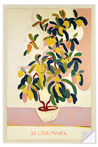 Adesivo murale The Lemon Tree