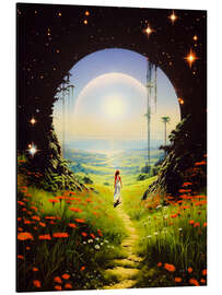 Magnettafel Paradies