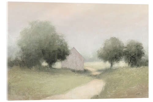 Tableau en verre acrylique Dreamy Country Road