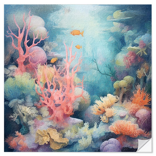 Wall sticker Underwater World I