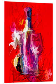 Gallery print Colourful Modern Wine Art