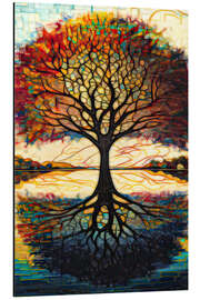 Magnettafel Erde und Himmel