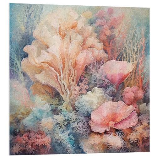 Foam board print Underwater World III