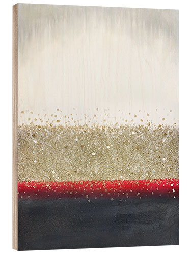 Hout print Volcano Sparkle