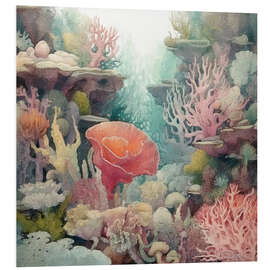 Foam board print Underwater World IV