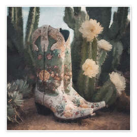 Poster  Cowgirl Boots - RileyB