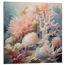 Tableau en plexi-alu Underwater World V