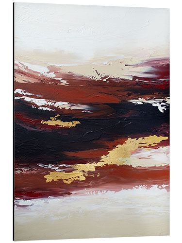 Tableau en aluminium Burnt Sunset