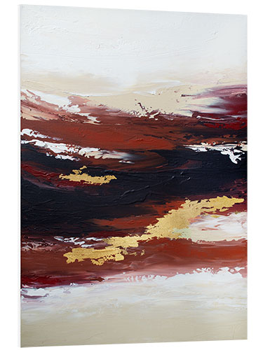 Tableau en PVC Burnt Sunset