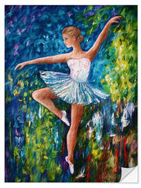 Selvklæbende plakat Spring Dance