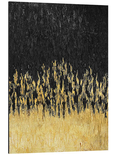 Tableau en aluminium Golden Night