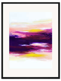 Gerahmter Kunstdruck Bright Sunset