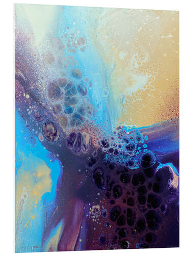 Foam board print Burst Of Colour