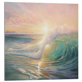 Tableau en plexi-alu Ocean Sunrise III