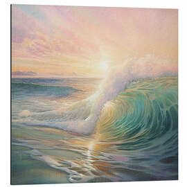 Magnettafel Sonnenaufgang am Ozean III