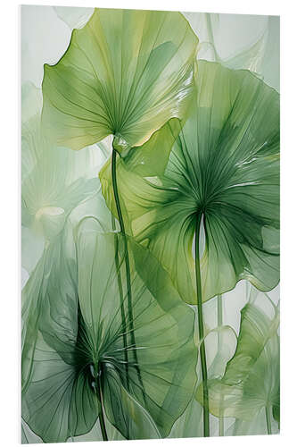 Tableau en PVC Lotus