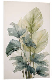 PVC-tavla Palm Leaves I