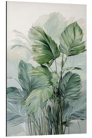 Magnettafel Palmenblätter II