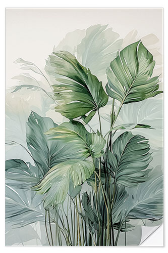 Naklejka na ścianę Palm Leaves II