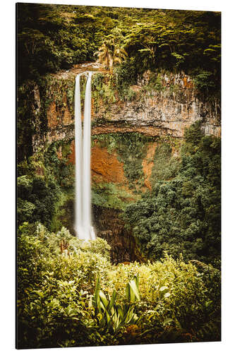 Alumiinitaulu Chamarel Waterfall in Mauritius