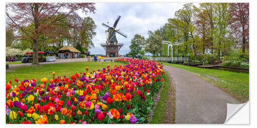 Sticker mural Keukenhof Garden