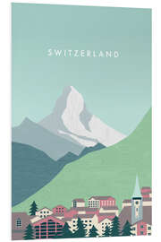 Foam board print Switzerland