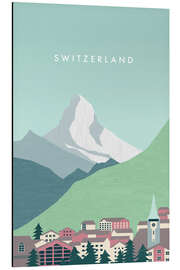 Magnettafel Switzerland