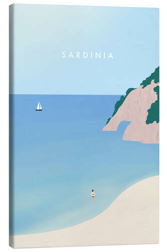 Leinwandbild Sardinien