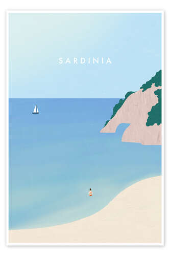 Poster Sardinien