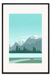 Gerahmter Kunstdruck Vanlife