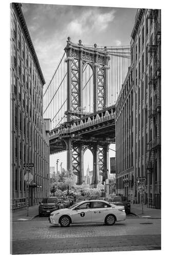 Acrylglasbild Manhattan Bridge, New York